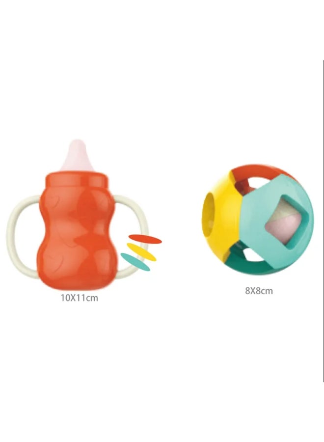 HUANGER طقم ألعاب رنين عضاضة، 8 قطع - Image 5