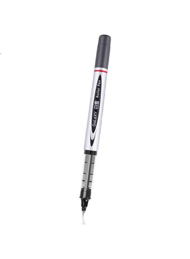 Snowhite Rollerball Pen 0.5Mm Bullet Tip Gel Pen For Students, Exams, Signing, And Office Use, Blue, 12 Pens/Box, Pvr-155+ - Image 1