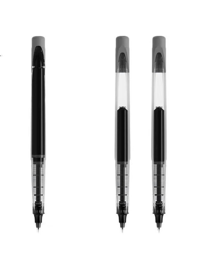 Snowhite Rollerball Pen 0.5Mm Bullet Tip Gel Pen For Students, Exams, Signing, And Office Use, Blue, 12 Pens/Box, Pvr-155+ - Image 3