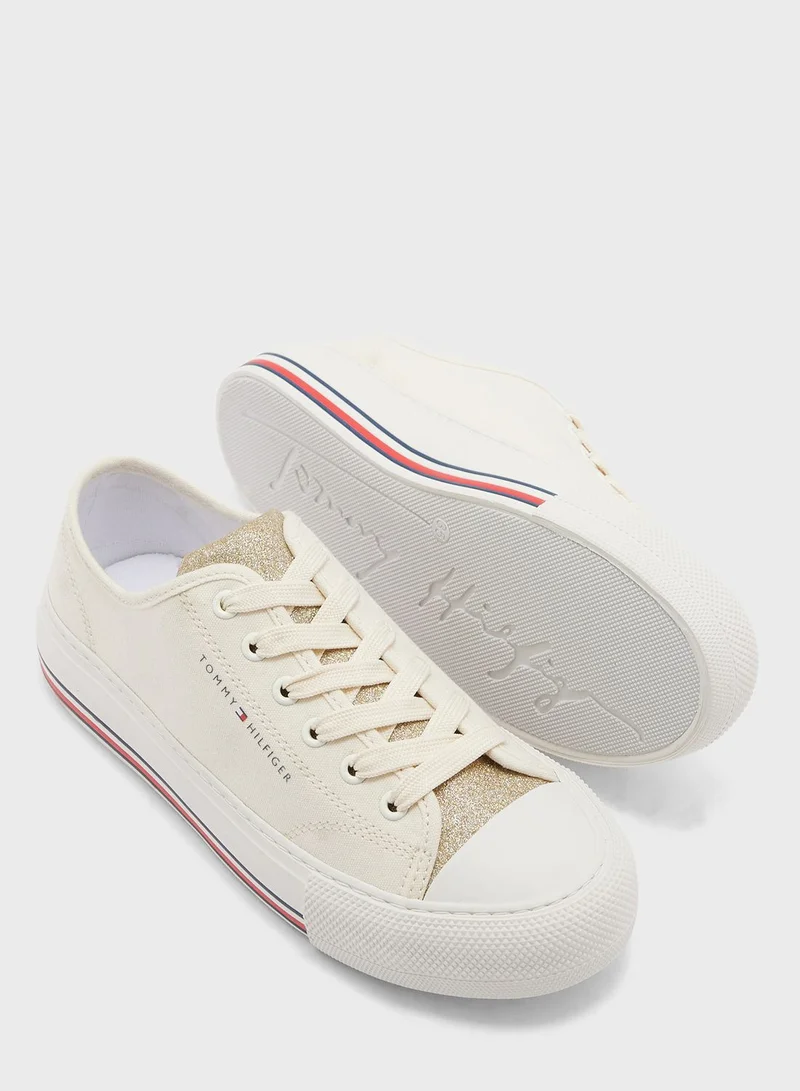 TOMMY HILFIGER Kids Low Top Lace Up Sneakers