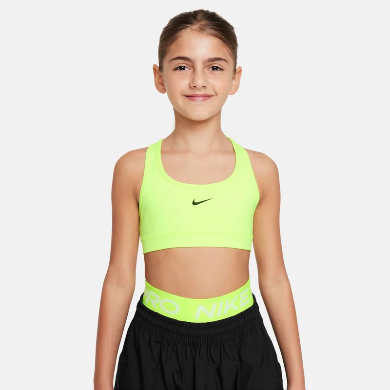 Nike Kids' Swoosh Medium-Support Sports Bra