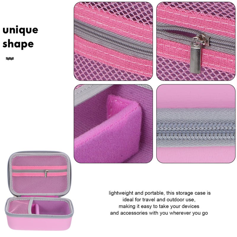 Rosy EVA Portable Storage Case For Kids Digital Cameras Mini Printers Travel Organizer - Image 4