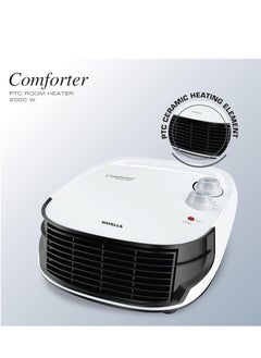 Havells HavellsÃ‚ cista room heater (White) and Havells GHRFHAGW200 2000-Watt comforter (White and Black)  - Image 4