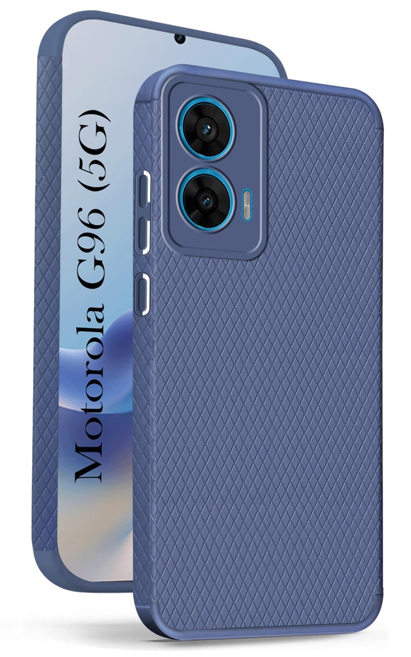 Jkobi Back Cover Case for Motorola Moto G96 (Liquid Silicone | Side Grip | Camera Protection) - Image 4