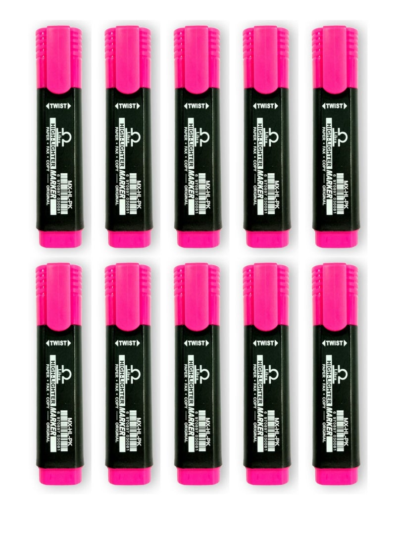 Libra highlighter PINK (10 Pcs Per box) - Image 1