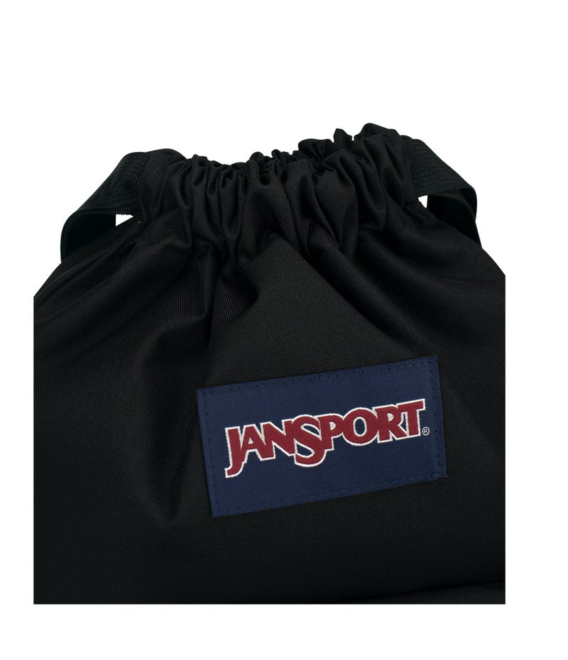 JanSport Drawsack Black Backpack - Image 4