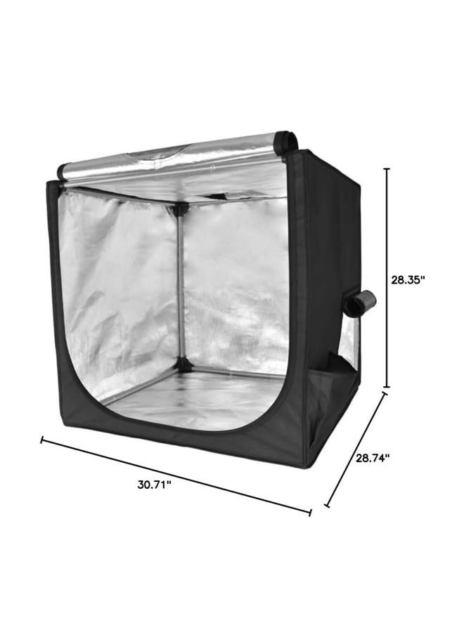 LONGER 3D Printer Warm Enclosure Fireproof and Dustproof 3D Printer Tent, Large Size (28.7"x30"x28.3") PVC Laminated Polyester Constant TEM, Suitable for 99% of 3D Printers on The Market - Image 4