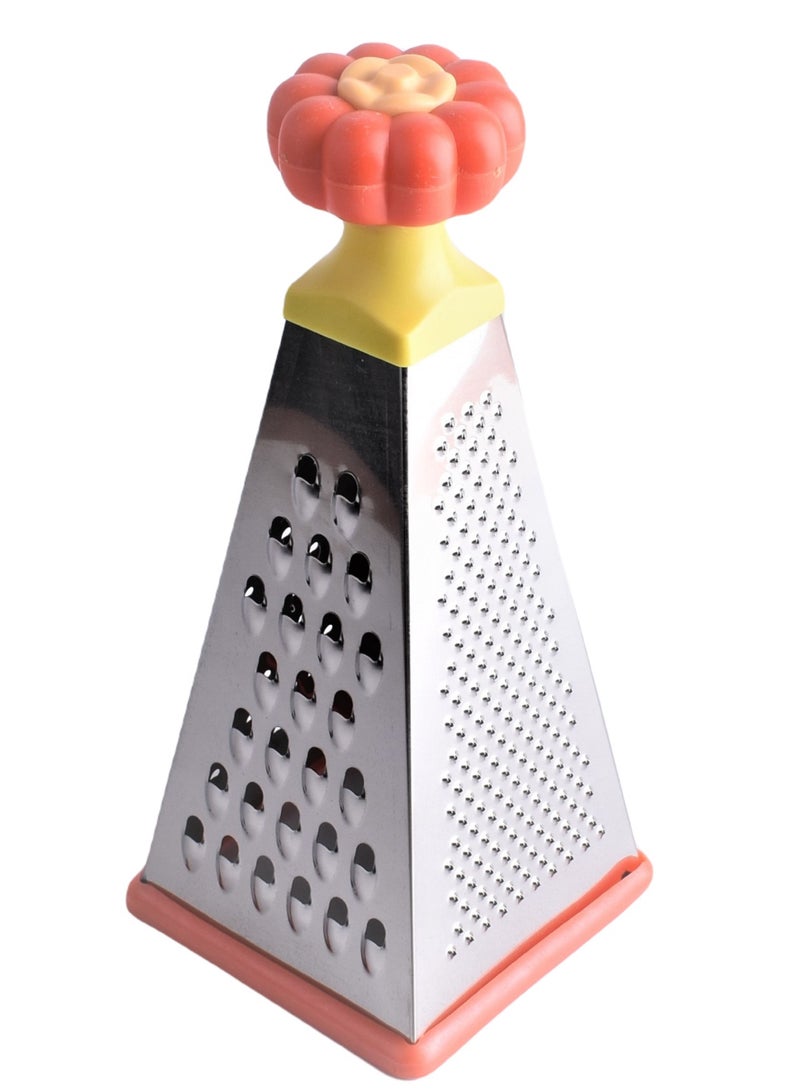 4-Face Grater Stainless Steel  10X10X23 CM - Image 2