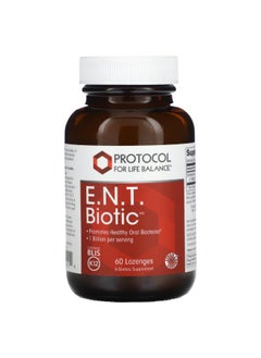 Protocol For Life Balance Protocol for Life Balance, E.N.T. Biotic, 1 Billion, 60 Lozenges  - Image 1
