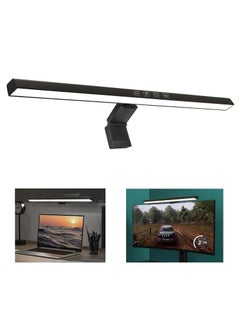 Glare-Free Screen Monitor Light Bar, USB LED Desk Lamp with 3 Color Temperature Modes, 7 RGB Light Modes with Stepless Dimming for Home/Office