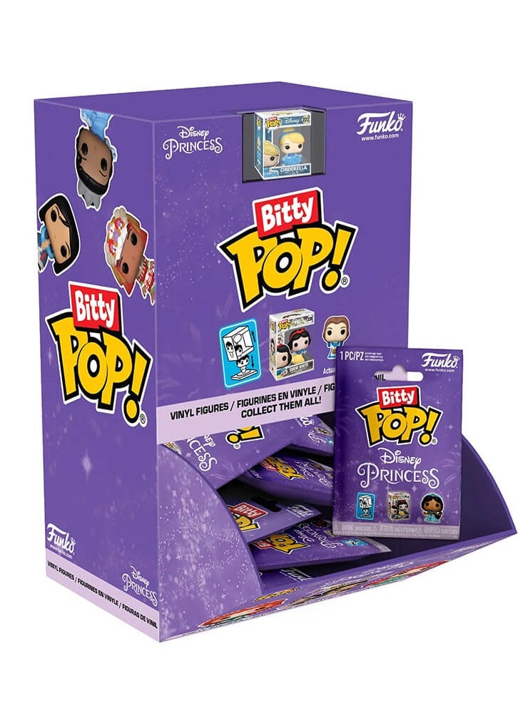 Funko Funko Bitty Pop! Single Mystery Cartoon Animation: Disney Princess - (One Random Piece)  - Image 1