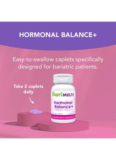 BariMelts BariMelts Hormonal Balance+ with DIM, NAC & Chasteberry - 1 Month Supply (60 Caplets) - Post-Op Bariatric Supplement Supports Estrogen Metabolism and Hormonal Balance for Women  - Image 3