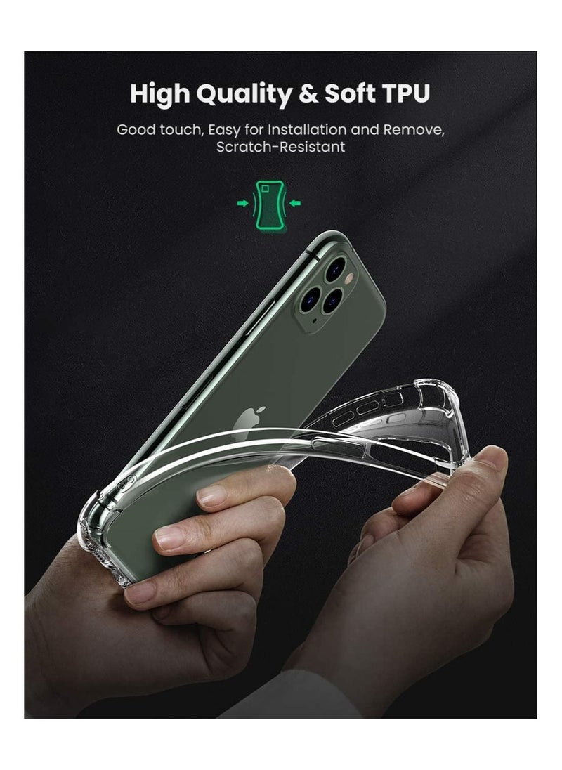 Ugreen - UGREEN iPhone 11 Pro Max Case 6.5 Inch Ultra Slim Thin Case Soft TPU Material with 4 Corners Bumper Shockproof Protection Anti-Scratch Anti-Drop Shockproof Case Compatible with iPhone 11 Pro Max - Image 1