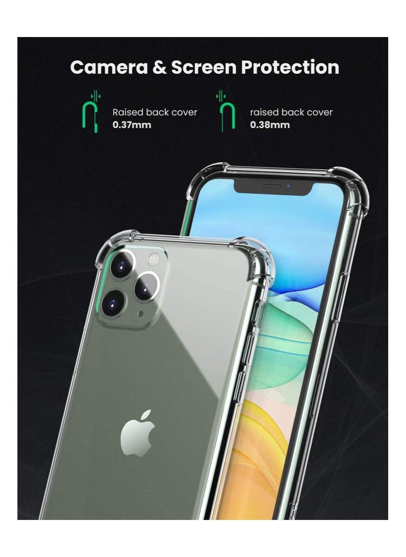 Ugreen - UGREEN iPhone 11 Pro Max Case 6.5 Inch Ultra Slim Thin Case Soft TPU Material with 4 Corners Bumper Shockproof Protection Anti-Scratch Anti-Drop Shockproof Case Compatible with iPhone 11 Pro Max - Image 1