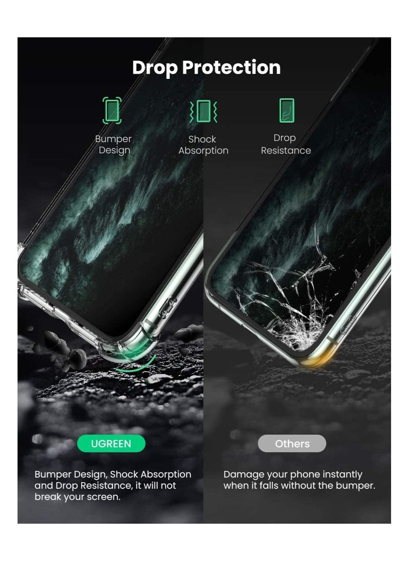 Ugreen - UGREEN iPhone 11 Pro Max Case 6.5 Inch Ultra Slim Thin Case Soft TPU Material with 4 Corners Bumper Shockproof Protection Anti-Scratch Anti-Drop Shockproof Case Compatible with iPhone 11 Pro Max - Image 1