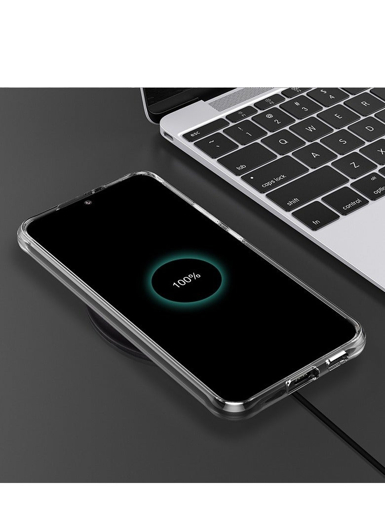 BORTONY Galaxy S22 Ultra Case, Clear Magnetic Case with Built-in Magnets Compatible with MagSafe, Crystal Clear Slim Soft TPU Cover for Samsung Galaxy S22 Ultra 6.8"- Clear - Image 4