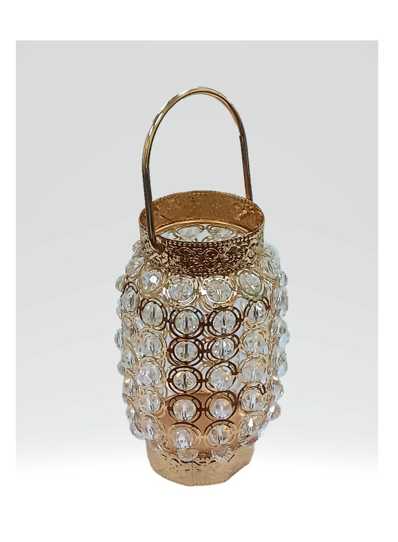 دلس DLS جولدن لانترن ، حامل شموع ذهبي - Image 3