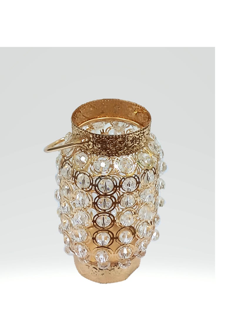 دلس DLS جولدن لانترن ، حامل شموع ذهبي - Image 4