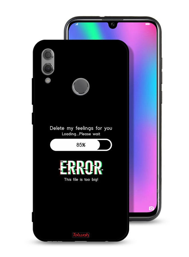 Tolwak Honor 10 Lite Protective Case Cover Delete My Feelings For You - Image 1