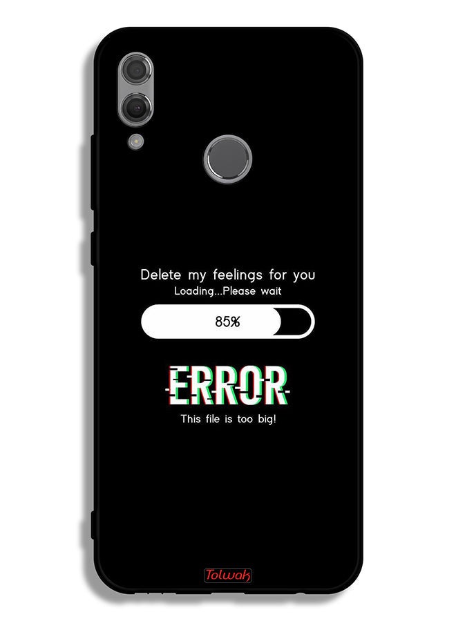 Tolwak Honor 10 Lite Protective Case Cover Delete My Feelings For You - Image 2