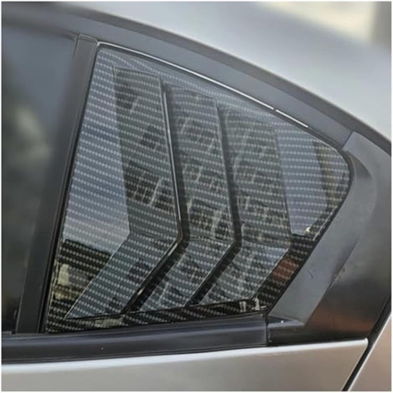 DEMULAX Car Rear Louver Window Cover Trim - Image 2