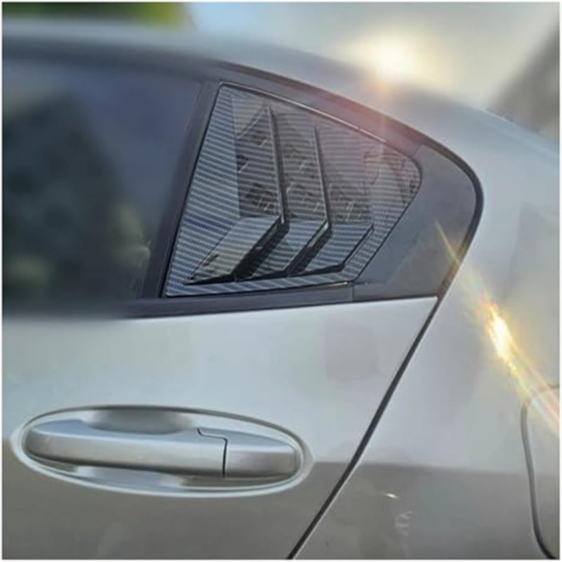 DEMULAX Car Rear Louver Window Cover Trim - Image 5