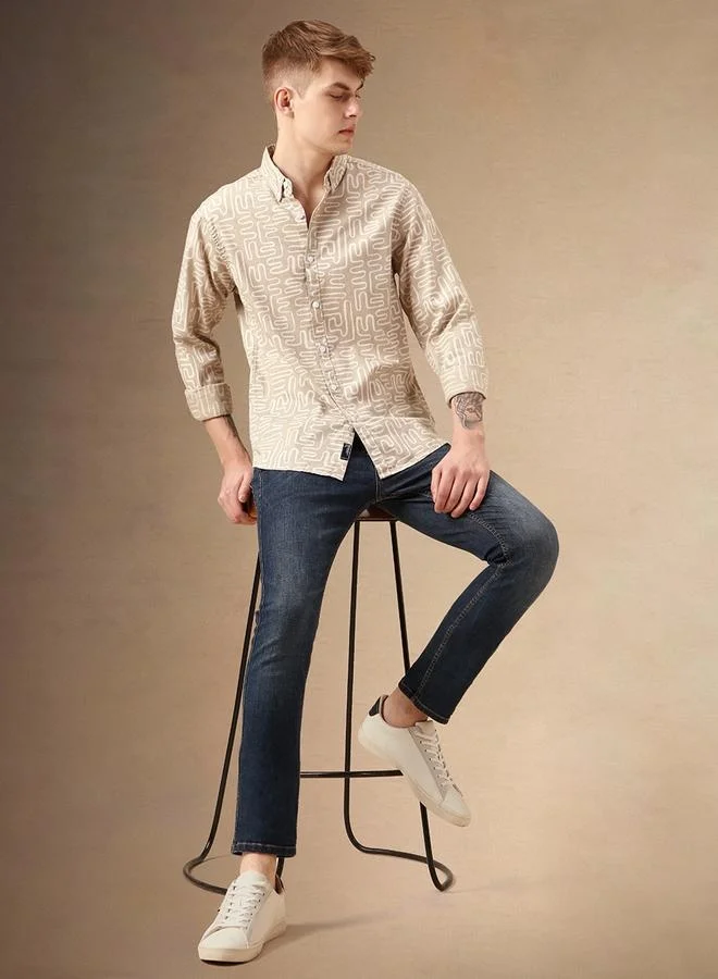 Dennis Lingo Multi Colour Regular Fit Cotton Shirt – Stylish and Comfortable
