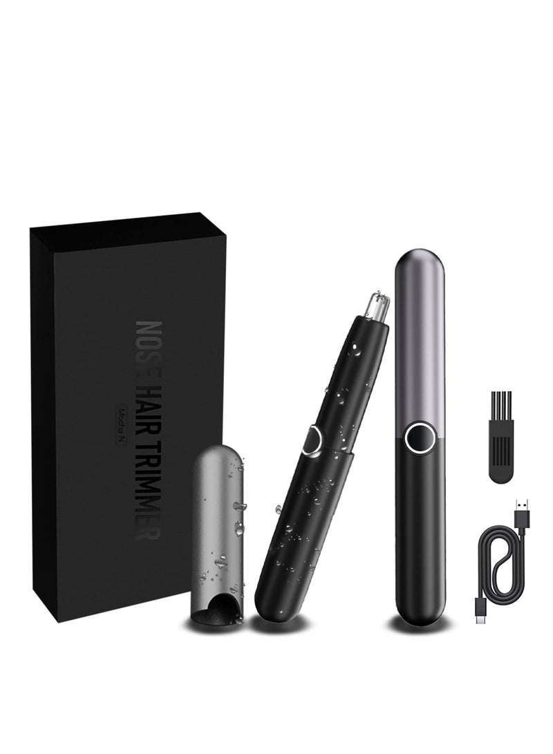 SYOSI Ear and Nose Hair Trimmer, Eyebrow Hair Trimmer for Men Women, Eyebrow & Facial Hair Trimmer, Rechargeable Cordless Eyebrow Removal Clipper Razor Shaver Trimmer, for Hygienic Grooming - Image 1