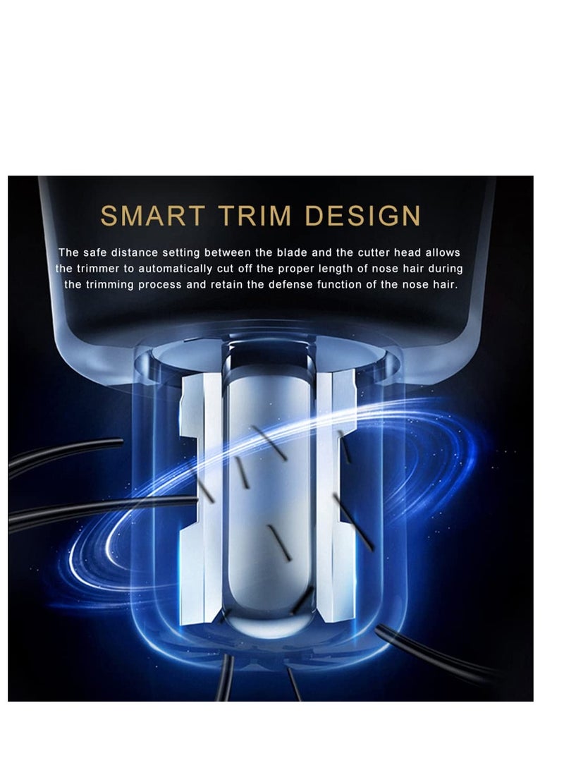 SYOSI Ear and Nose Hair Trimmer, Eyebrow Hair Trimmer for Men Women, Eyebrow & Facial Hair Trimmer, Rechargeable Cordless Eyebrow Removal Clipper Razor Shaver Trimmer, for Hygienic Grooming - Image 4