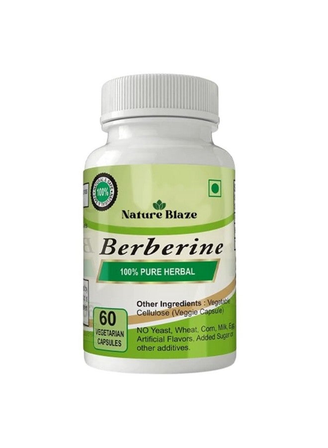 Nature Blaze Organic Herbs Ayurvedic Berberine (60 Capsules) - Image 1