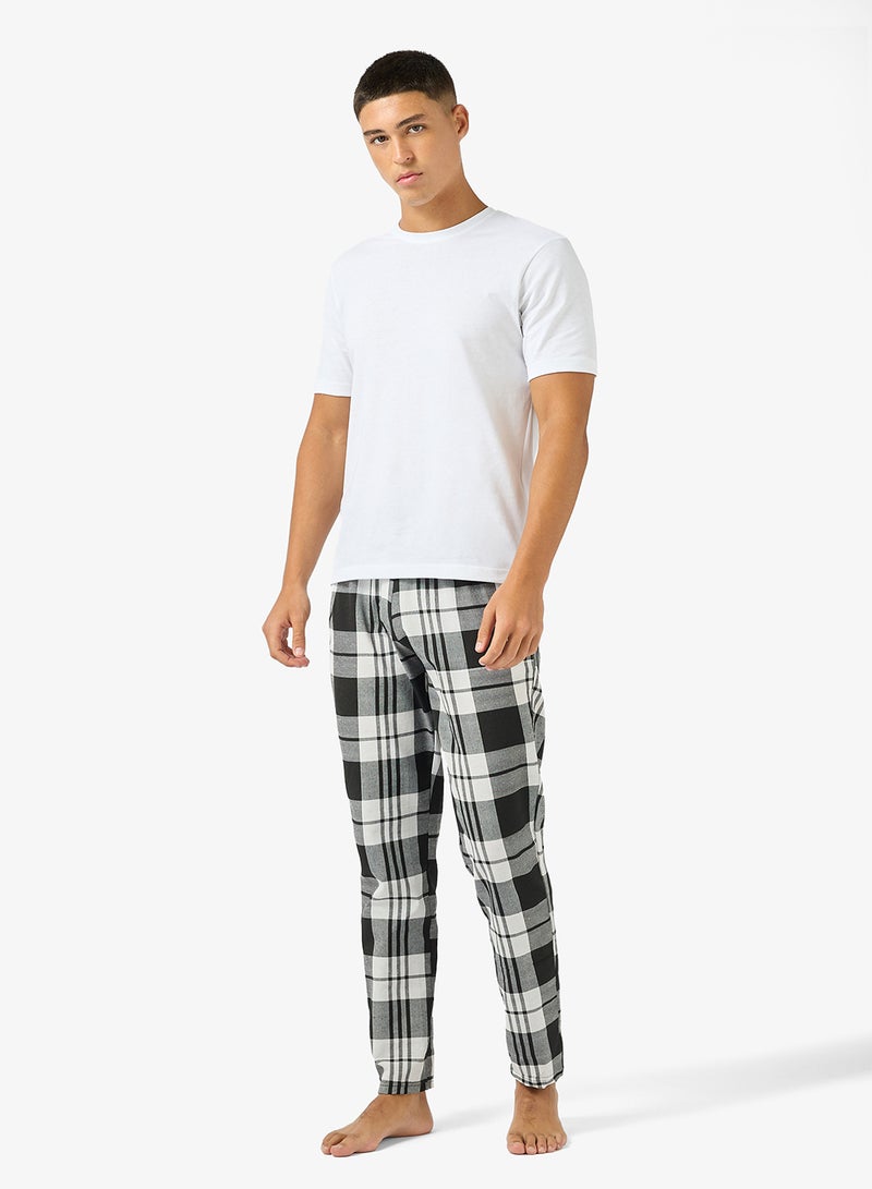 سفنتي فايف طقم بيجاما ( تيشيرت وبنطال) - Image 1