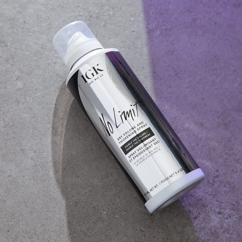 IGK NO LIMIT Dry Volume & Thickening Spray | Touchable + Fullness + Hold | Vegan + Cruelty Free| 5.4 Oz - Image 2