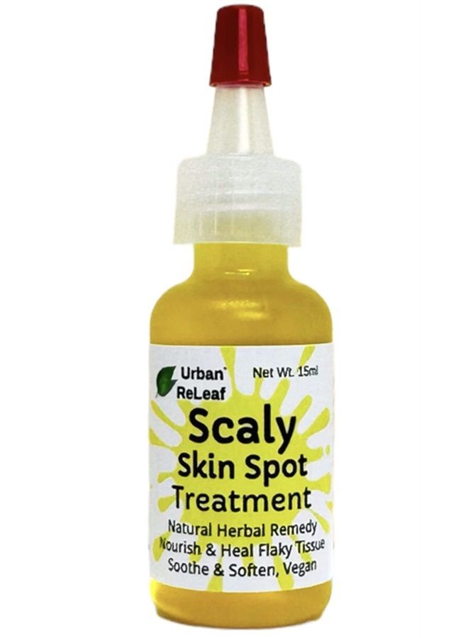 Urban ReLeaf Scaly Skin Spot Treatment ! Skin Smoothing Repair Oil, Natural Relief for Flaky, Cracked, Dry Body & Face. - Image 1
