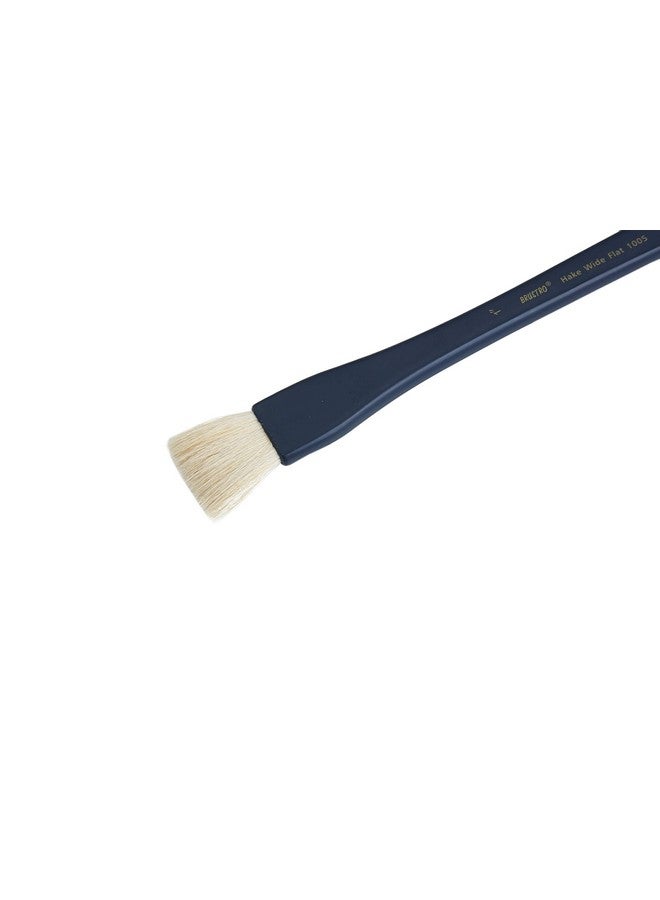 بروسترو فرشاة ألوان مائية مسطحة من بروسترو أرتيستس هاك، سلسلة 1005 - مقاس 1 بوصة - Image 1