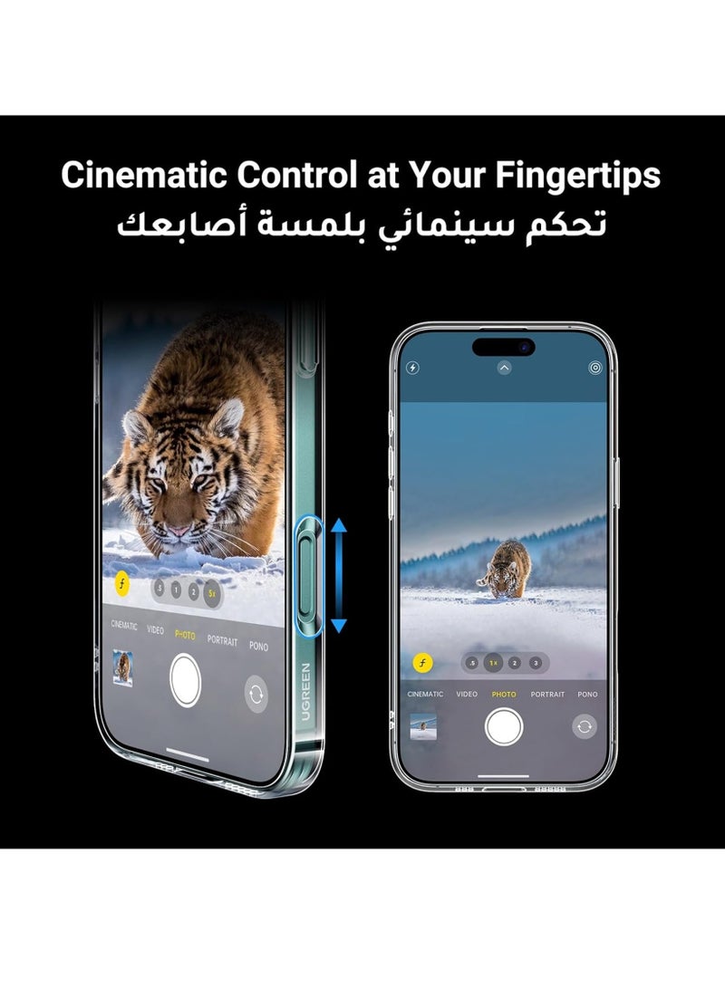 ELTRAZONE iPhone 16 Plus MagSafe Case (MagU) - Revolutionary iCrystal Tech Clear Cover, MIL-Grade Protection, Anti-Scratch, Camera Protection, Ultra Slim Magnetic Design - Image 4