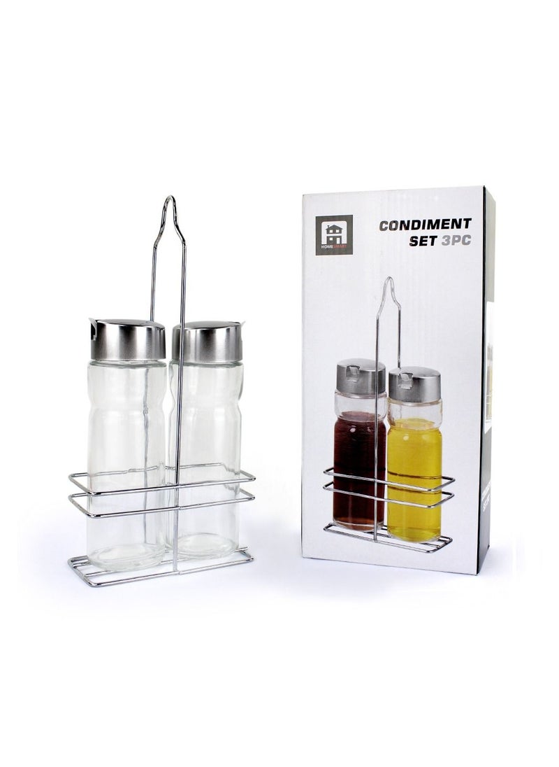 Home Smart Home Smart cooking set includes two durable stainless-steel shakers for salt and pepper  - Image 3