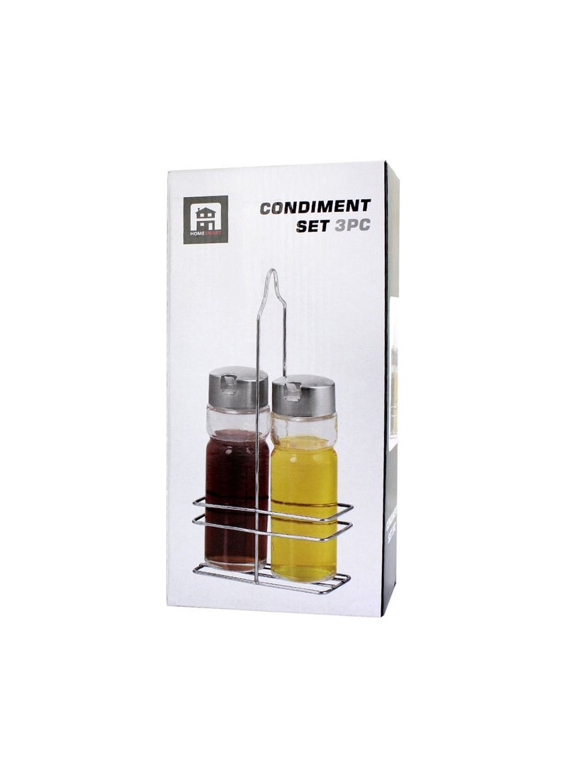 Home Smart Home Smart cooking set includes two durable stainless-steel shakers for salt and pepper  - Image 4