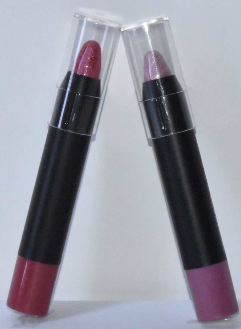 Pink Lipstick Cream Number 15 And Purple Number 7