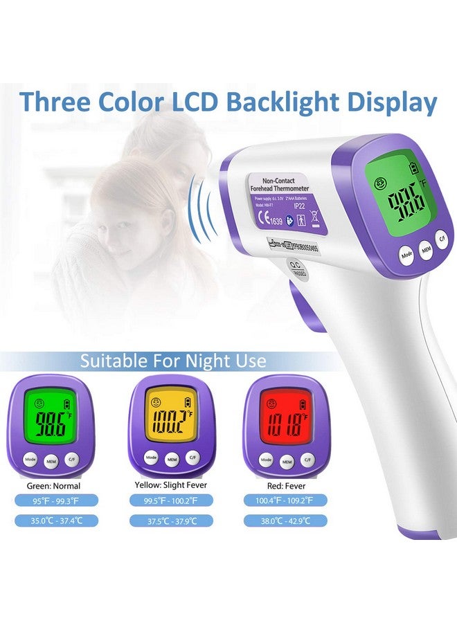 REED eZthings Heavy Duty Thermometer Infrared Forehead High Caliber Sensor No Contact with LCD Display for Medical Offices, Hospitals - Image 2