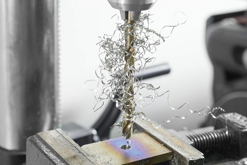 BOSCH CO2143B 1-Piece 1/4 in. x 4 in. Cobalt M42 Metal Drill Bit with Three-Flat Shank for Drilling Applications in Stainless Steel, Cast Iron, Titanium, Light-Gauge Metal, Aluminum - Image 5