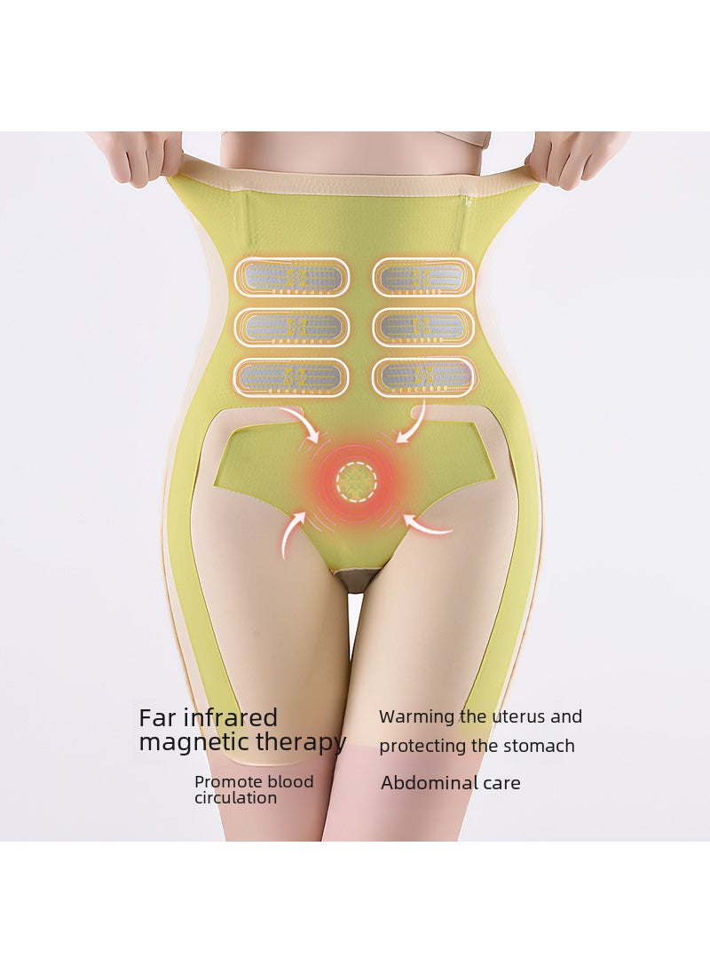 Generic - Intelligent Body Carving Hover Pants Postpartum Abdomen Shaping Yoga Sports Base Safety Anti Exposure Flat Corner Pants Black - Image 1