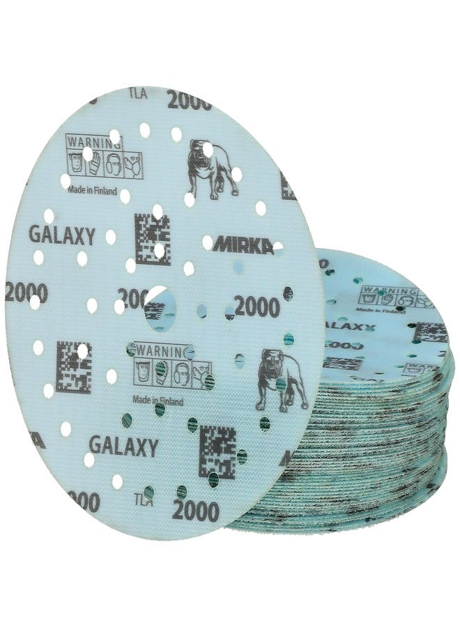 Mirka Galaxy Multifit Sandpaper 6 inch (150mm) - Grit 2000, 50 Discs/Pack - Premium Abrasive for Epoxy Resin, Wood, Metal - Non-Clogging, Self-Sharpening Technology - Ideal for Power Sanders - Image 5