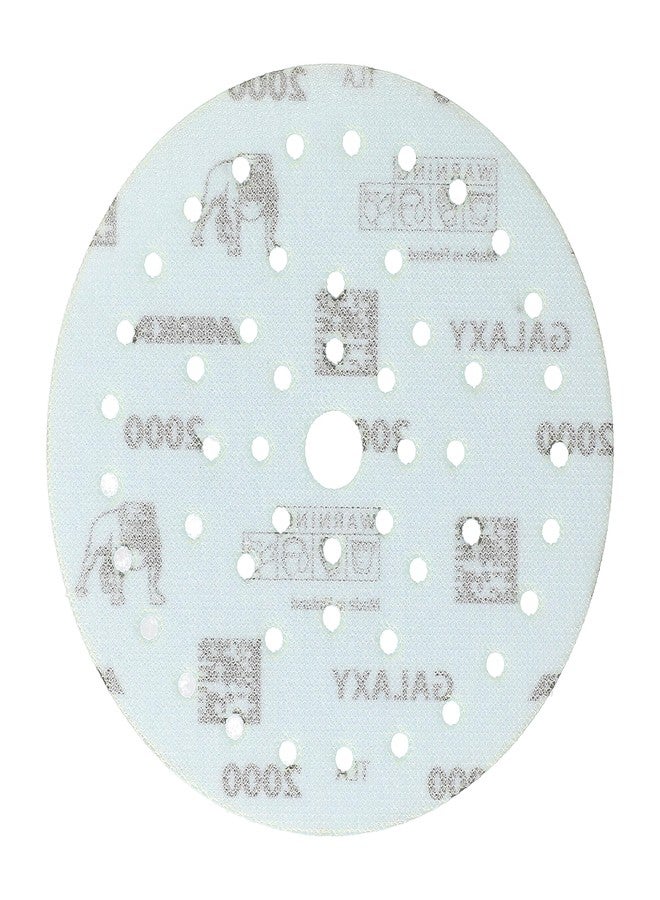 Mirka Galaxy Multifit Sandpaper 6 inch (150mm) - Grit 2000, 50 Discs/Pack - Premium Abrasive for Epoxy Resin, Wood, Metal - Non-Clogging, Self-Sharpening Technology - Ideal for Power Sanders - Image 4