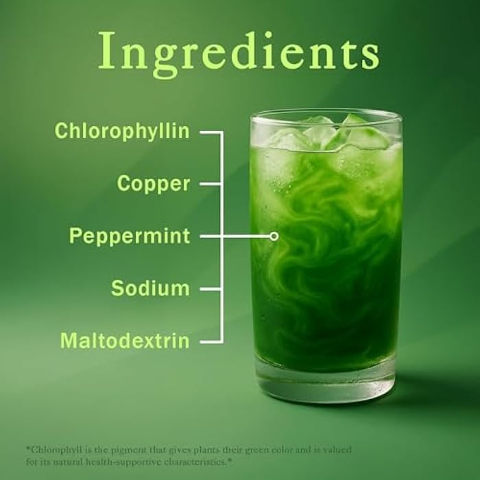 Epic Black Label Premium Chlorophyll Powder Dietary Supplement. Natural Chlorophyll That is Potent and Effective, Easy to Take with a Touch of Mint. - Image 2