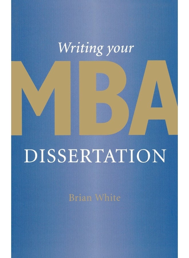 Writing Your MBA Dissertation  - Image 1