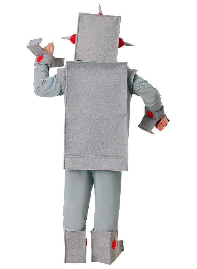 Fun Costumes Robot Rascal Costume for Toddlers - Tunic, Pants, Hood - Robot Toddler Costume & Outfit, 2T, Grey - Image 3
