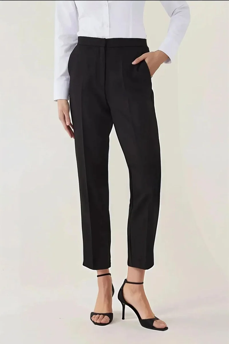 Hiccup High Waist Straight Leg Pants