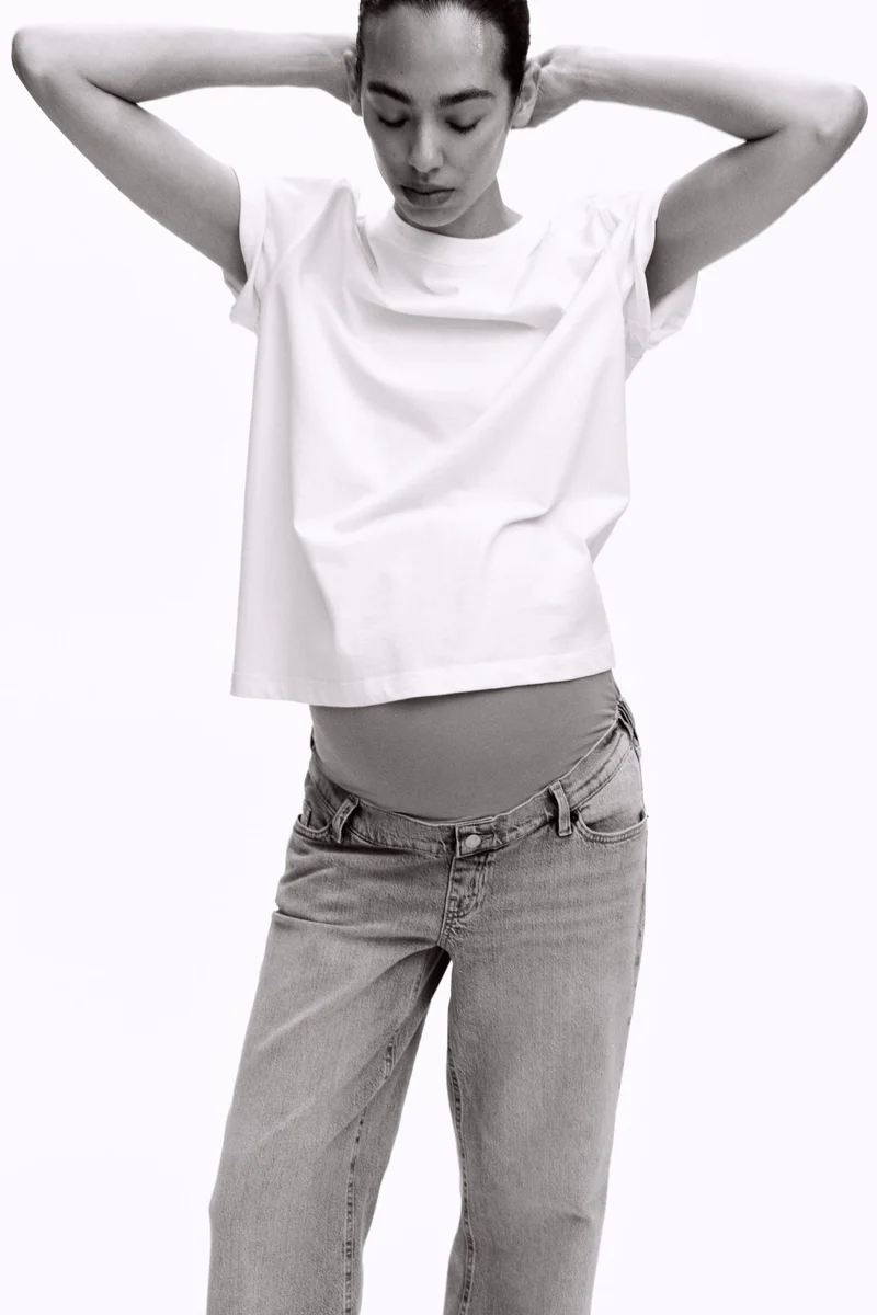 H&M MAMA Wide jeans