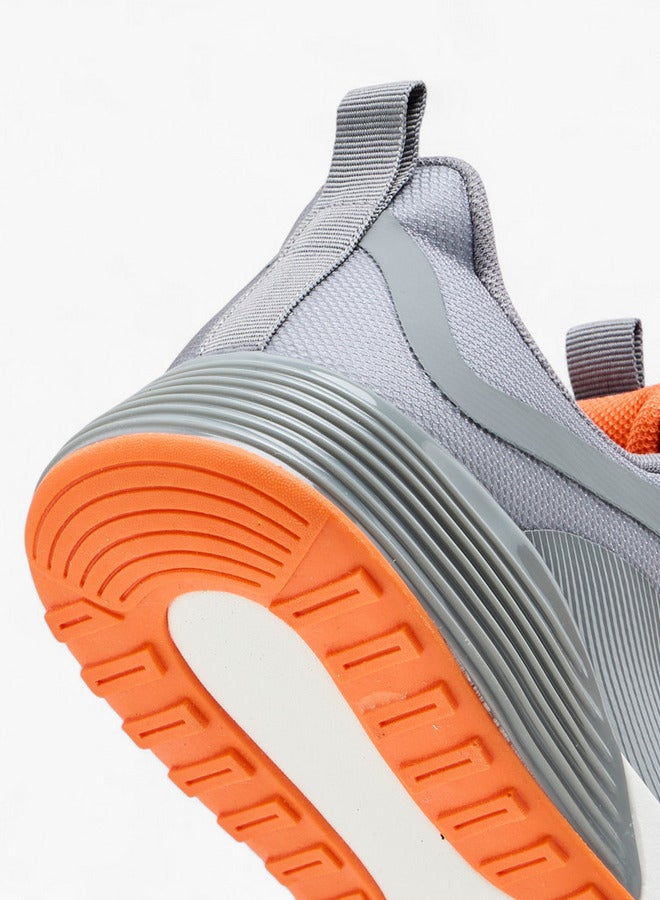 Kappa Boys' Logo Print Sports Shoes with Rotating Buckle Closure  - Image 5