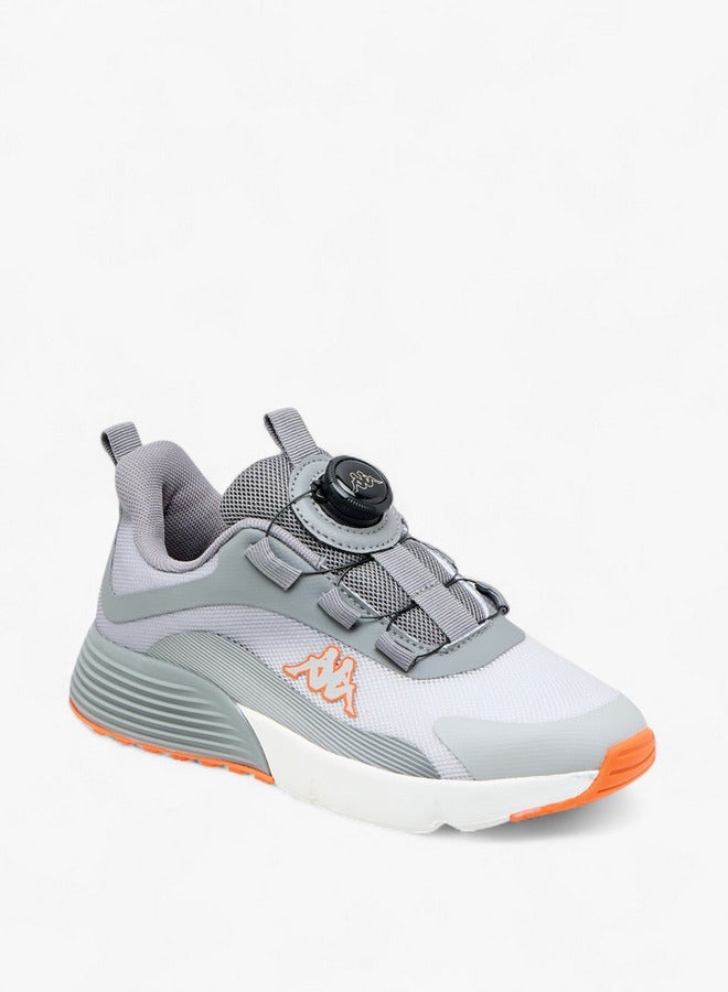 كابا حذاء رياضي للأولاد بطبعة شعار وإبزيم دوار - Image 2